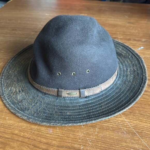 Scala Classic Four Seasons Felt Hat Brown - Picture 1 of 9